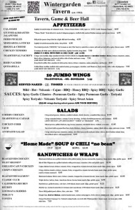 wintergaden menu 1